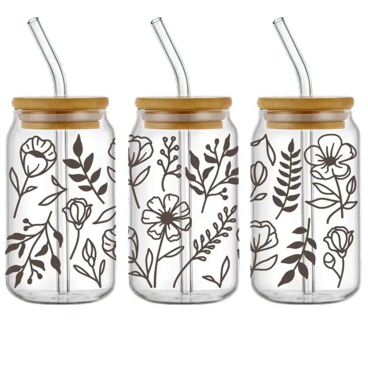 Blomster Glas 5