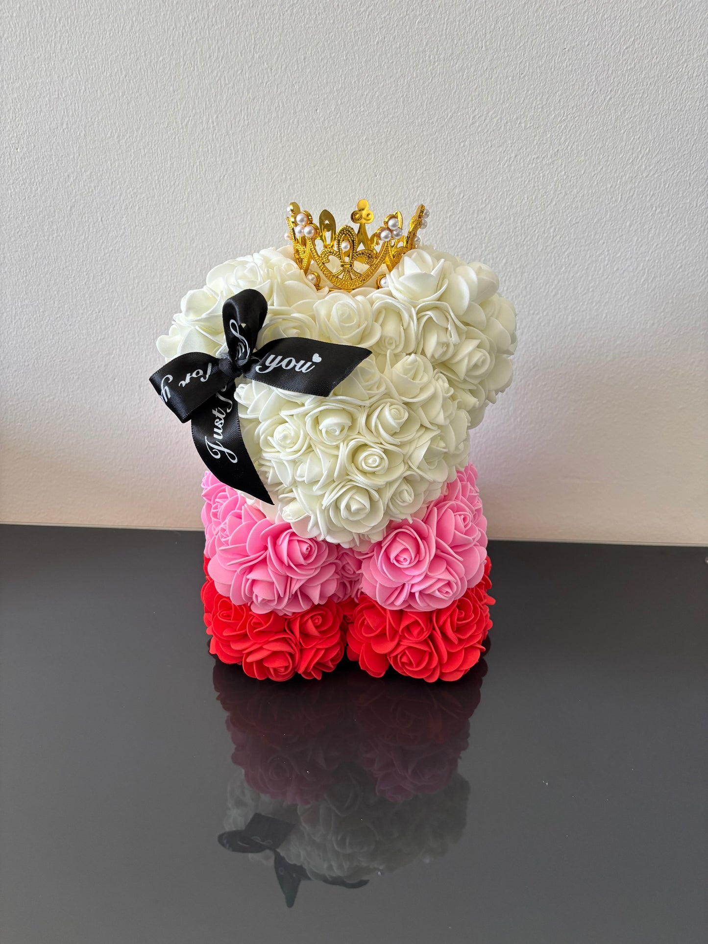 Pink/Red Bear